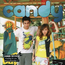 ฌอห์ณ-จินดาโชติ & เต้ย-จรินทร์พร @CANDY vol. 1 no. 76 May 2011