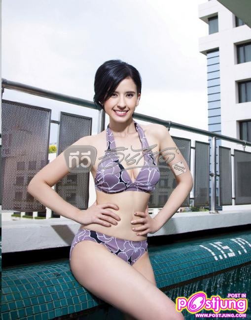ปุ๊กกี้ - ปริศนา พรายแสง ถ่ายแบบบิกินี่อวดหุ่นผอมเพรียว ในทีวีอินไซด์ vol.7 no.405 May 2011