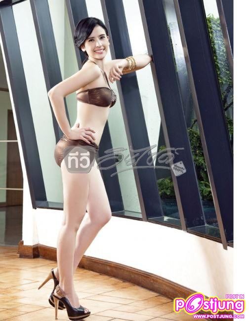 ปุ๊กกี้ - ปริศนา พรายแสง ถ่ายแบบบิกินี่อวดหุ่นผอมเพรียว ในทีวีอินไซด์ vol.7 no.405 May 2011