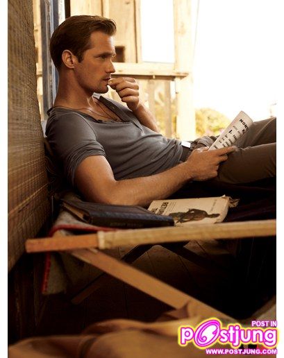 Alexander Skarsgard @GQ June 2011