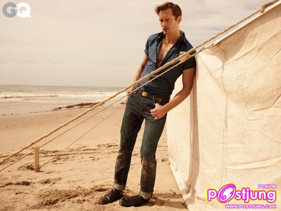 Alexander Skarsgard @GQ June 2011