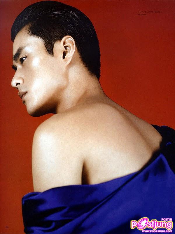 Zhao Lei @Vogue Hommes Japan S/S 2011