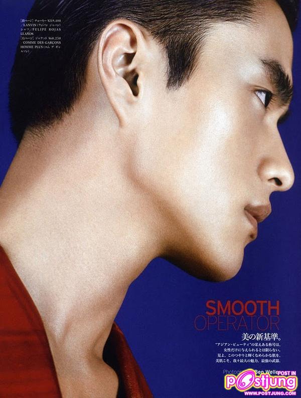 Zhao Lei @Vogue Hommes Japan S/S 2011