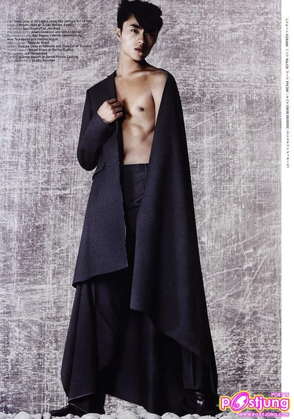 Zhao Lei @Vogue Hommes Japan S/S 2011