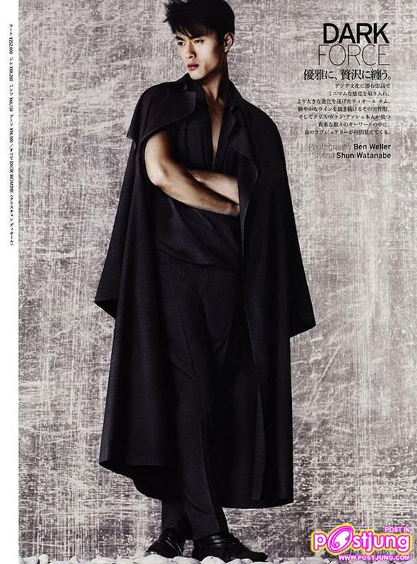 Zhao Lei @Vogue Hommes Japan S/S 2011