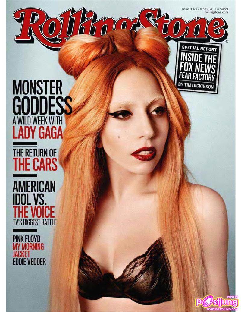 Lady Gaga @Rolling Stone US no.1132 June 2011