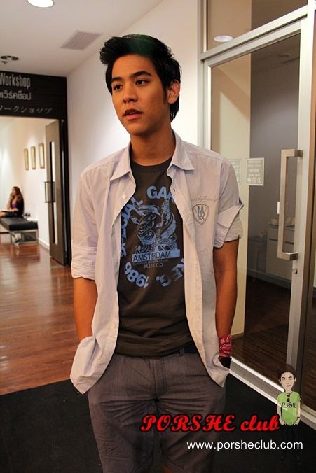 พอร์ช-ศรัณย์ เดินแบบงานCentral Men with style 2011 @เซ็นทรัลชิดลม