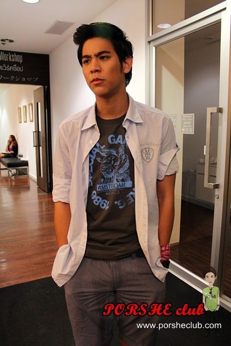 พอร์ช-ศรัณย์ เดินแบบงานCentral Men with style 2011 @เซ็นทรัลชิดลม