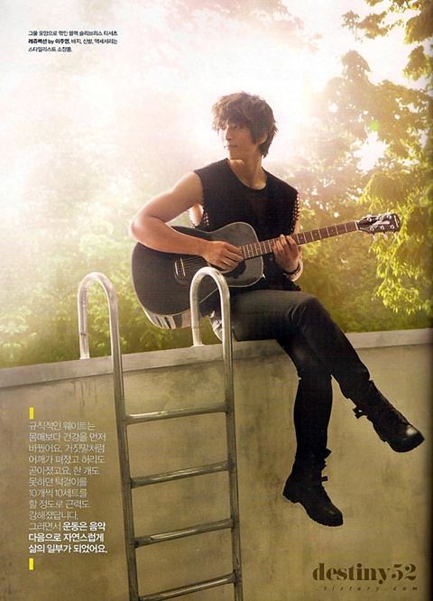 2AM's Jinwoon @Men's Health Korea June 2011