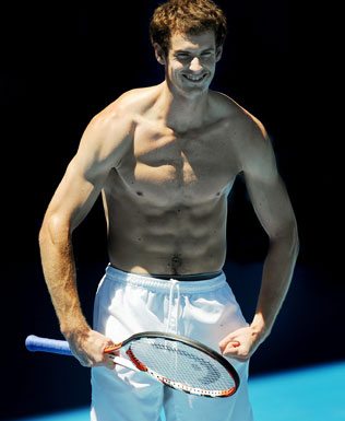 หนุ่มนักเทนนิสสุดเซ็กซี่ andy murray