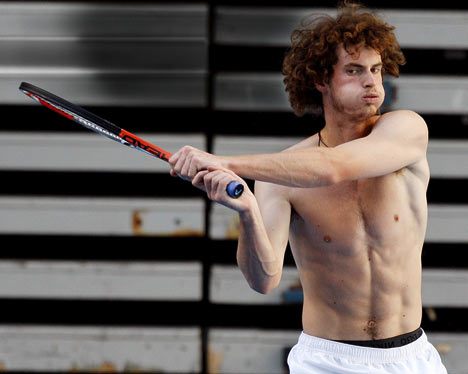 หนุ่มนักเทนนิสสุดเซ็กซี่ andy murray