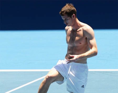 หนุ่มนักเทนนิสสุดเซ็กซี่ andy murray