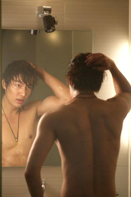 ลี มินโฮ ฉากอาบน้ำในละคร City Hunter