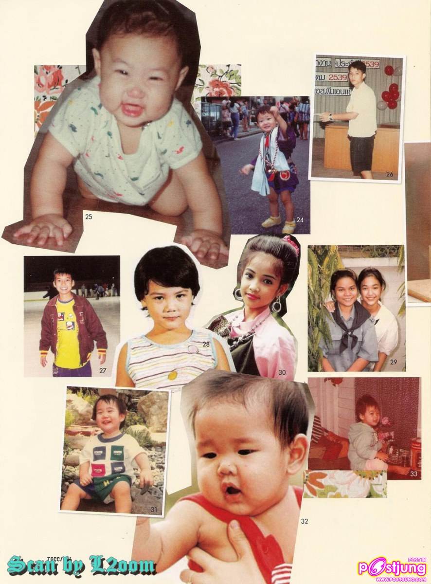 ย้อนอดีตภาพถ่ายวัยเด็กของเหล่าคนดัง ในเธอกับฉัน vol.28 no.614 May 2011