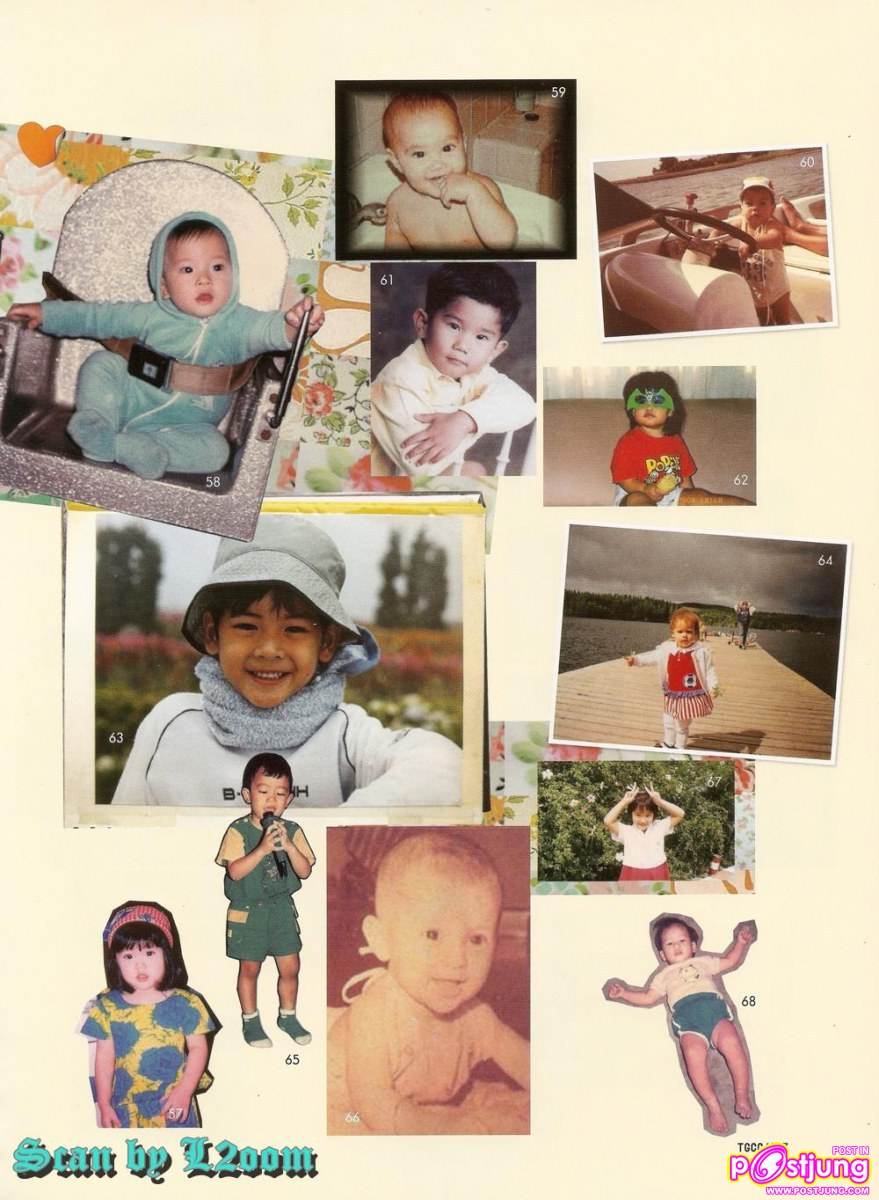 ย้อนอดีตภาพถ่ายวัยเด็กของเหล่าคนดัง ในเธอกับฉัน vol.28 no.614 May 2011