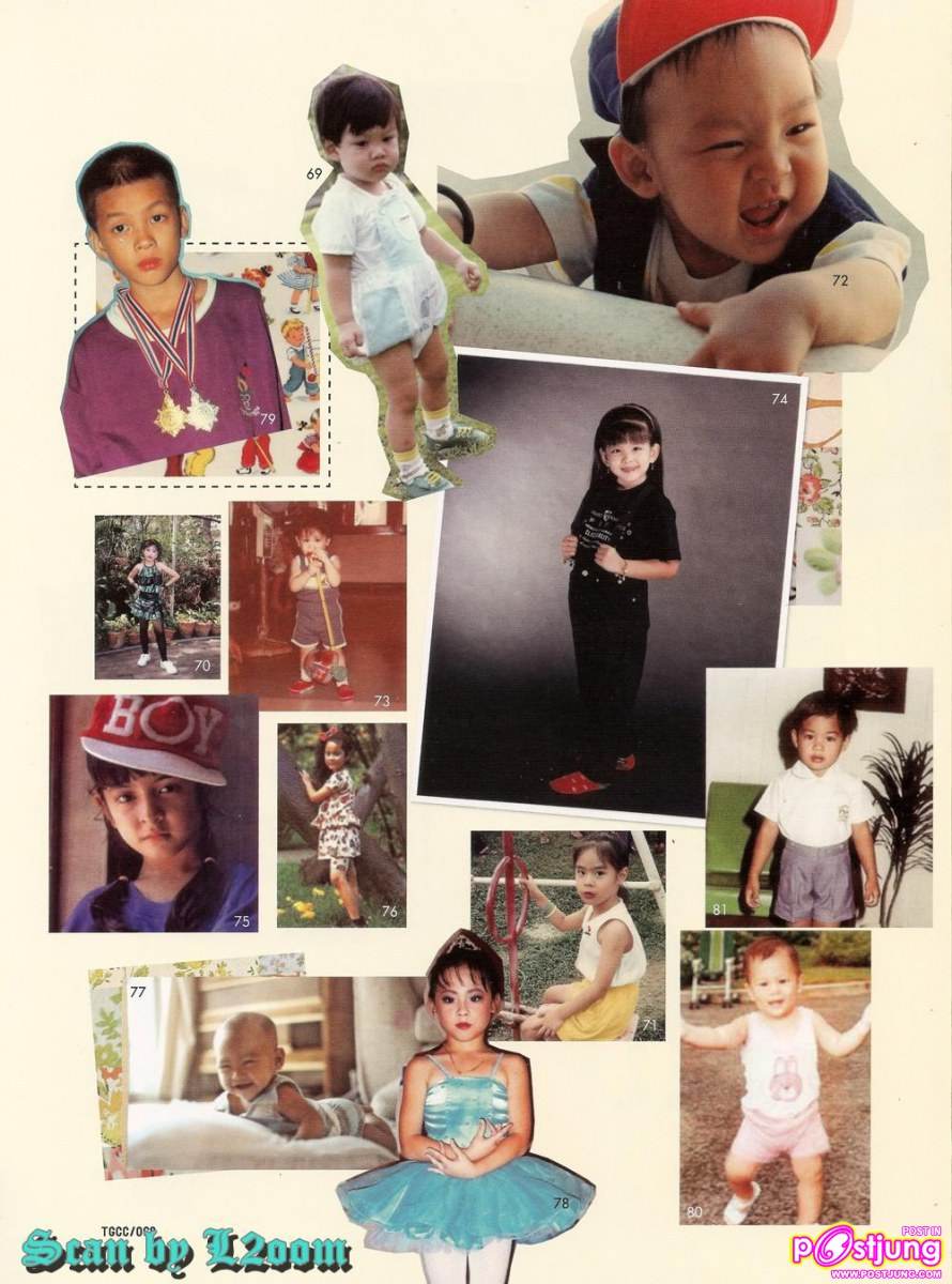 ย้อนอดีตภาพถ่ายวัยเด็กของเหล่าคนดัง ในเธอกับฉัน vol.28 no.614 May 2011