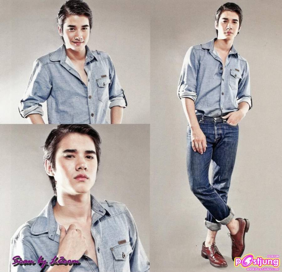 [Scan] มาริโอ้ & พิช-วิชญ์วิสิฐ @HAMBURGER vol. 9 no.155 May 2011