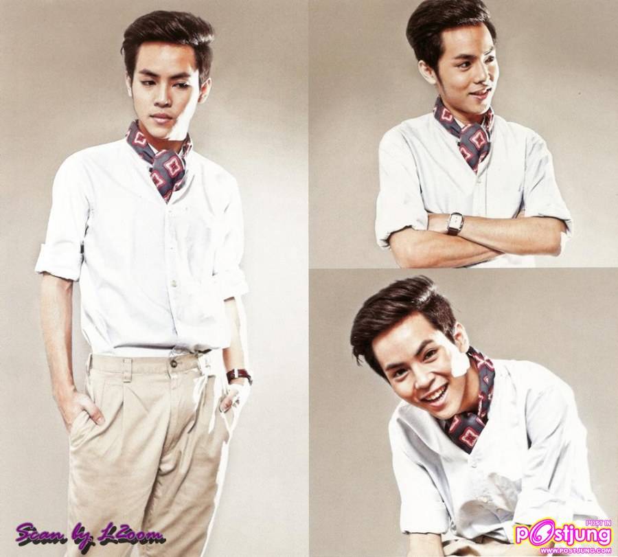 [Scan] มาริโอ้ & พิช-วิชญ์วิสิฐ @HAMBURGER vol. 9 no.155 May 2011