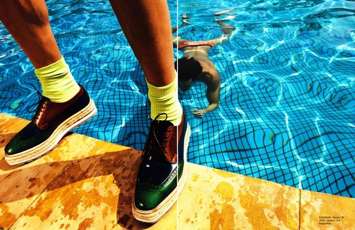 Philip Huang  & Jerry Fu @ Num&eacute;ro Homme China #1 S/S 2011