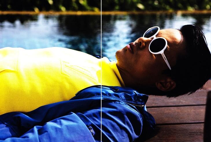 Philip Huang  & Jerry Fu @ Num&eacute;ro Homme China #1 S/S 2011