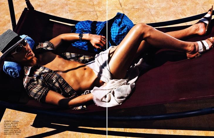 Philip Huang  & Jerry Fu @ Num&eacute;ro Homme China #1 S/S 2011