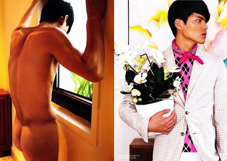 Philip Huang  & Jerry Fu @ Num&eacute;ro Homme China #1 S/S 2011
