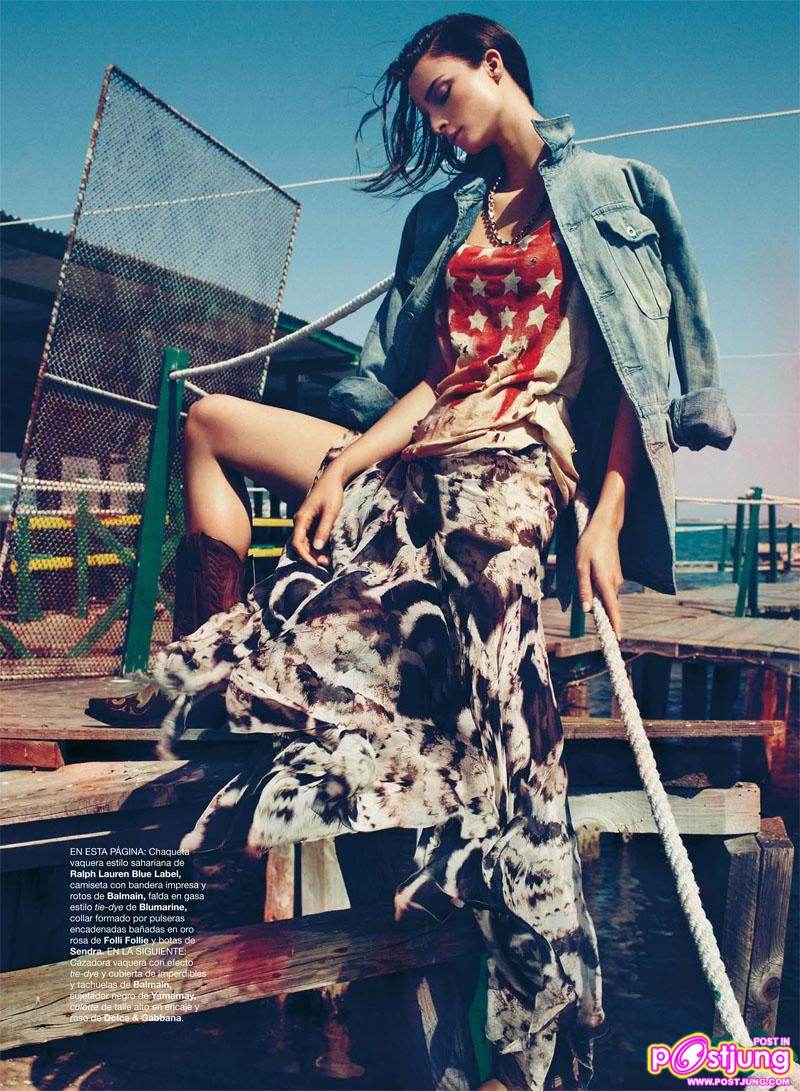 Anna de Rijk  @Harper's Bazaar Spain June 2011