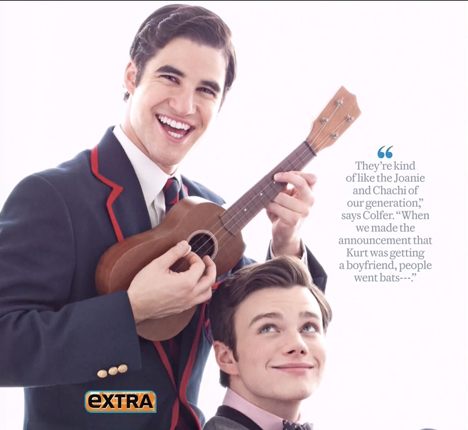 Darren Criss หรือ Blaine Anderson ใน glee