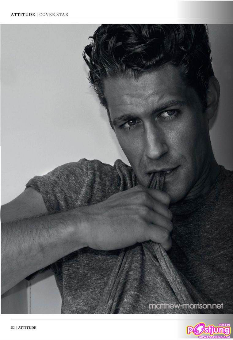 Matthew Morrison @ Attitude Magazine UK June 2011