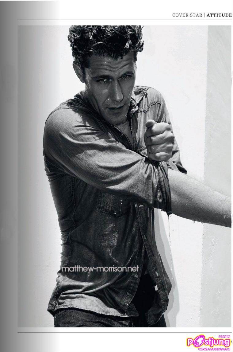 Matthew Morrison @ Attitude Magazine UK June 2011