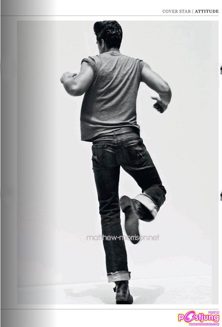 Matthew Morrison @ Attitude Magazine UK June 2011