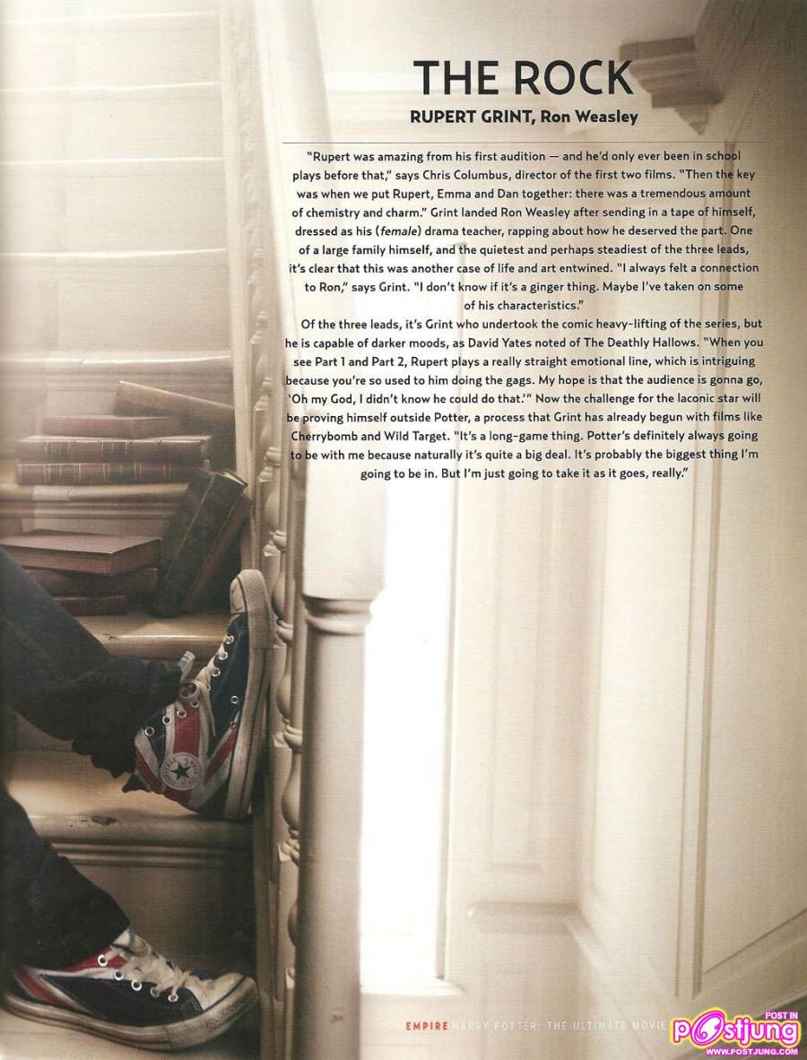 [Scan & interview] Harry Potter @ Empire Magazine July 2011