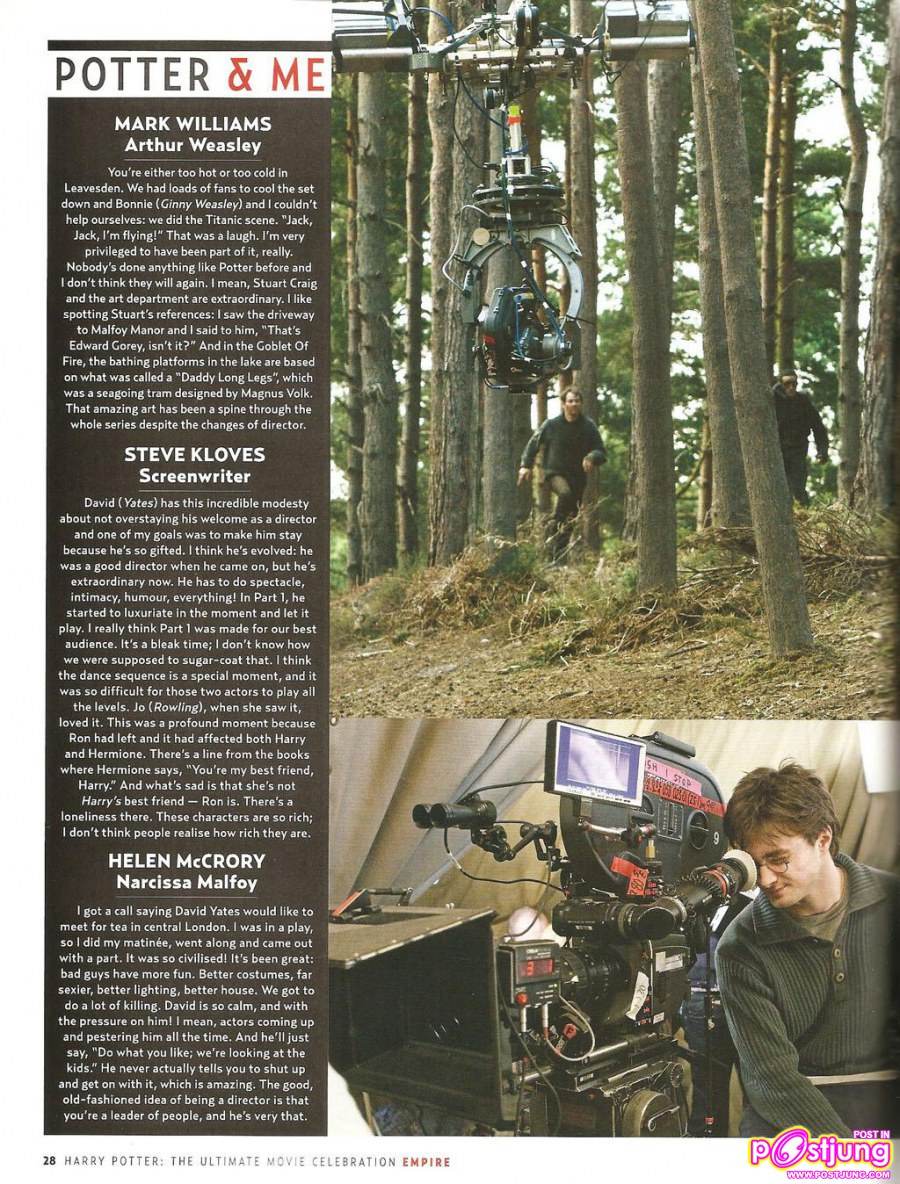 [Scan & interview] Harry Potter @ Empire Magazine July 2011