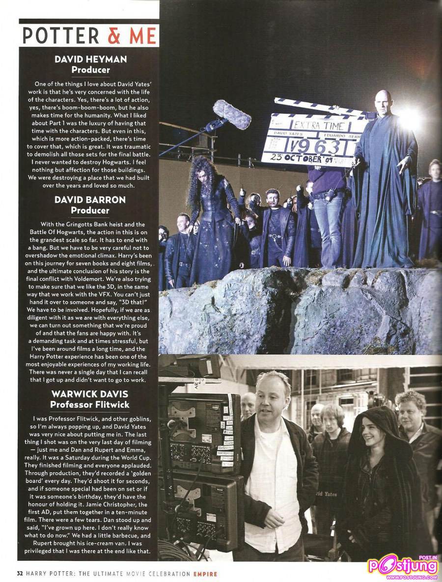 [Scan & interview] Harry Potter @ Empire Magazine July 2011