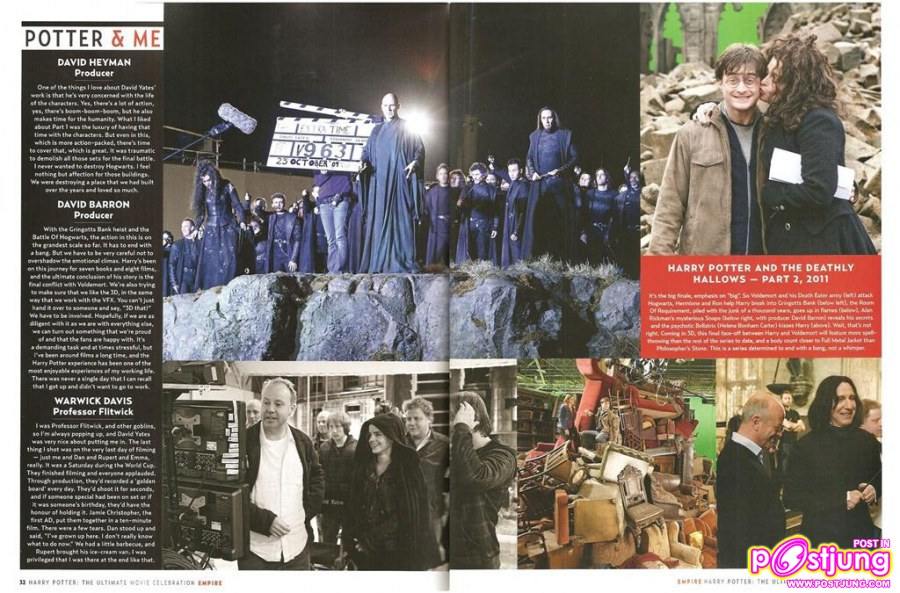 [Scan & interview] Harry Potter @ Empire Magazine July 2011