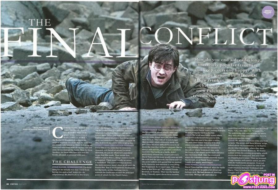 [Scan & interview] Harry Potter @ Empire Magazine July 2011