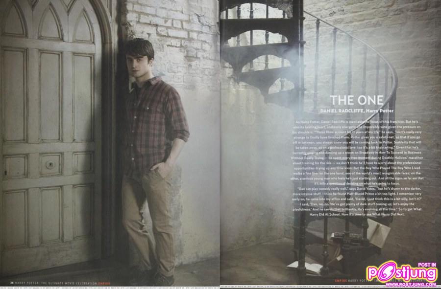 [Scan & interview] Harry Potter @ Empire Magazine July 2011