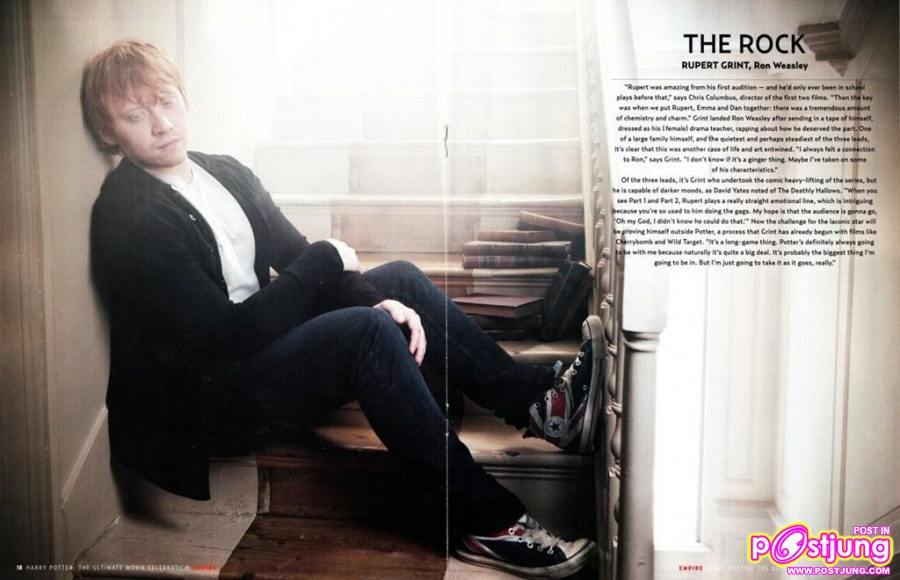 [Scan & interview] Harry Potter @ Empire Magazine July 2011