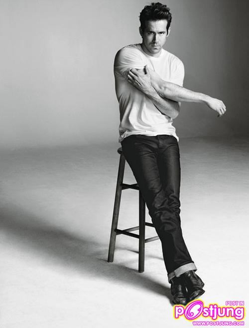Ryan reynolds @ Details magazine June 2011