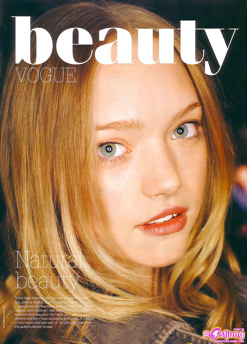 ย้อนรอย Gemma Ward อดีตนางแบบดัง น่ารักมากๆ
