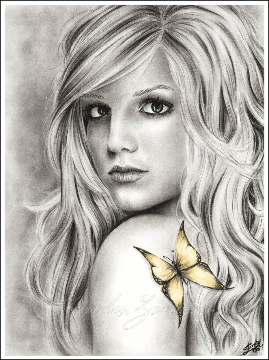 Britney Spears Drawing