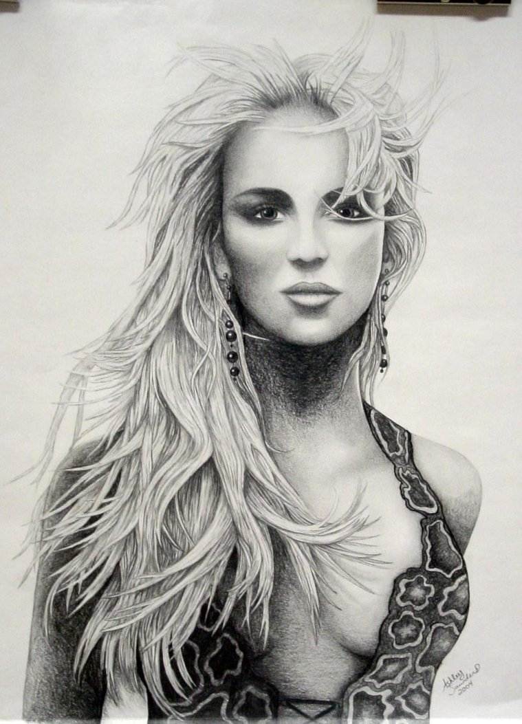 Britney Spears Drawing