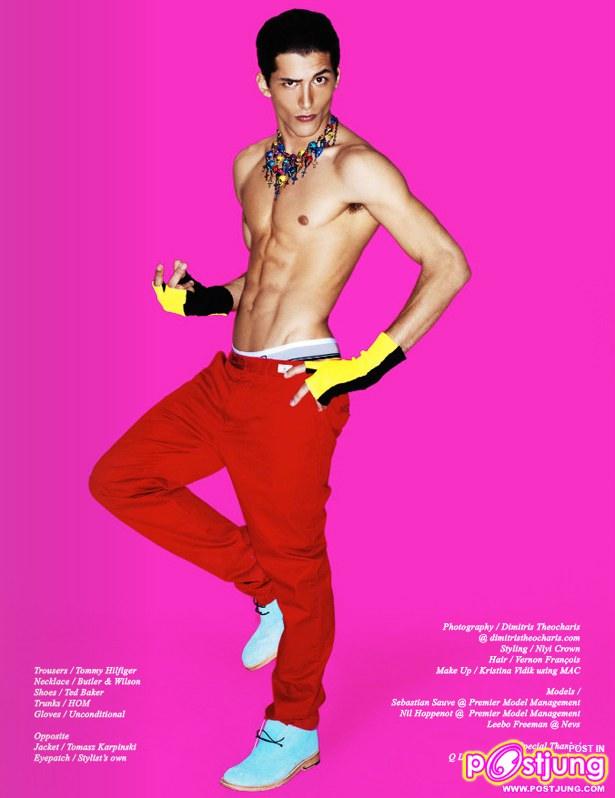 Sebastian / Leebo / Nil Hoppenot Fasion shoot  @Schon Magazine issue #12