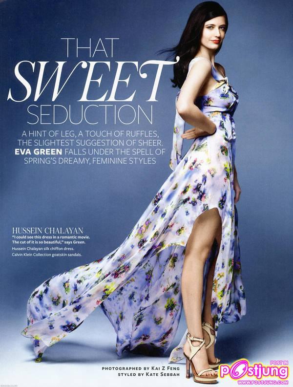 Eva Green @ InStyle Magazine June 2011