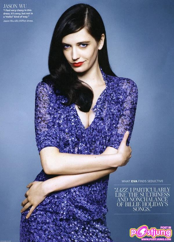 Eva Green @ InStyle Magazine June 2011