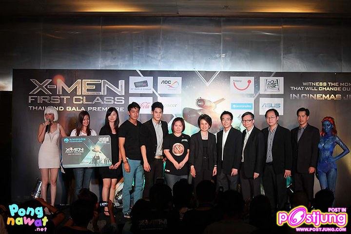 ป้อง-ณวัฒน์ & กันต์-กันตถาวร งานเปิดตัวหนัง X-Men First Class TH Gala Premiere