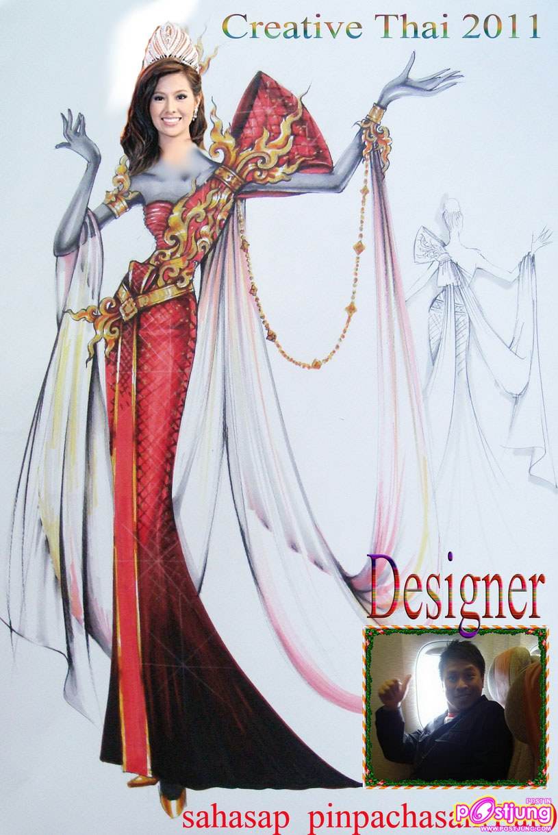 ชุดประจำชาติ Creative Thai 2011(MTU)