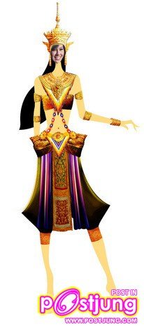 ชุดประจำชาติ Creative Thai 2011(MTU)