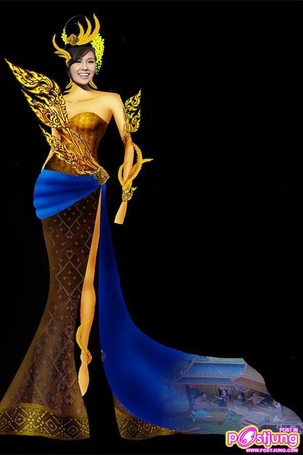 ชุดประจำชาติ Creative Thai 2011(MTU)