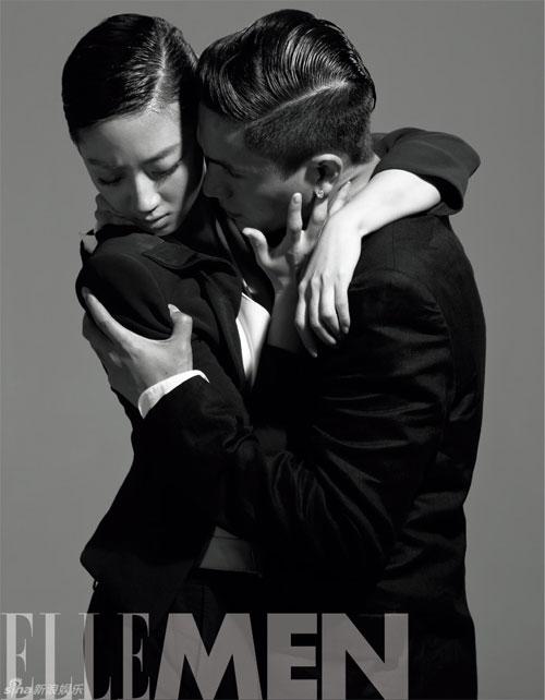 Chen Kun & Kwai Lun-Mei @ ELLE MEN magazine June 2011